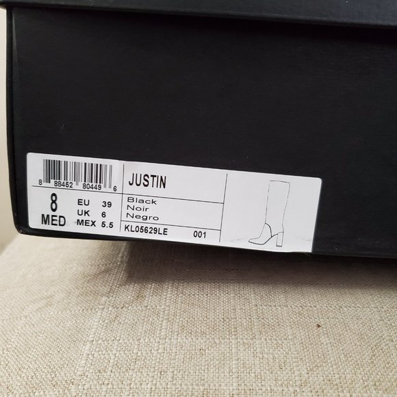 Kenneth Cole "Justin" knee high leather boots - Picture 9 of 9